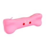 Пенал-косметичка школьный, силиконовый, «Кость», розовый