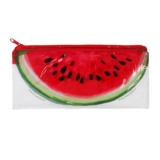 Пенал-косметичка школьный «Арбузик», плоский 205 х 95 мм