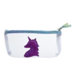 Пенал-косметичка школьный «Единорог» / на молнии