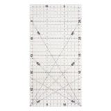 Линейка для черчения, акриловая, 15 х 30 см, прозрачная, в школу, для ребенка, для студента