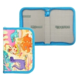 Пенал школьный, твёрдый, на молнии