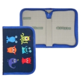 Пенал школьный, твёрдый, на молнии