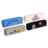 Пенал косметичка школьный на молнии «Футбол» / 1 шт.