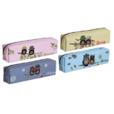 Пенал школьный, косметичка, на молнии