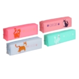 Пенал-косметичка школьный «Кошечка», 1 штука