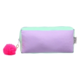 Пенал школьный, косметичка, Calligrata, на молнии