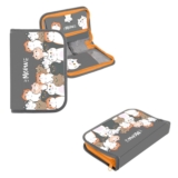 Пенал школьный для девочки, твёрдый,Calligrata