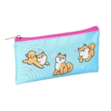 Пенал-косметичка школьный, 1 отделение, плоский, 108 х 205 мм, Calligrata «Сиба-ину»