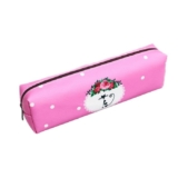 Пенал-косметичка школьный Кошечка, на молнии, розовый