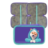 Пенал школьный твердый 125 х 205 х 40 мм, Calligrata «Сиба», ламинированный картон