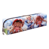 Пенал школьный, косметичка, Calligrata, на молнии