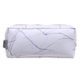 Пенал-косметичка школьный, 1 отделение, 90 х 200 х 50 см, объёмный, искуственная кожа, Calligrata «Из мрамора»