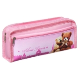 Пенал школьный, косметичка, Calligrata, на молнии