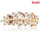 Женская блестящая шпилька из конского хвоста