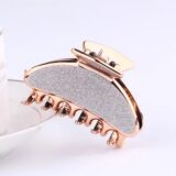 Блестящие заколки-крабы из акрила