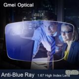 Очки Gmei Optical анти-синий свет 1.67 индекс линзы