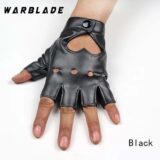 WarBLade Женские кожаные перчатки без пальцев