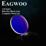 Асферические линзы EAGWOO для компьютера из CR-39, UV400, индекс 1,553