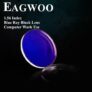 Асферические линзы EAGWOO для компьютера из CR-39, UV400, индекс 1,553