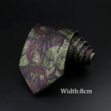 Галстук ZLQ&GOU полиэстер коричневый