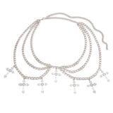 Металлическая многослойная цепочка для тела Henny Rue