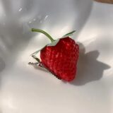 Пластиковые заколки для волос Cute Strawberry