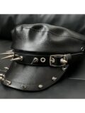 Кожаные шляпы с заклепками