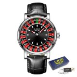 LIGE 2025 мужские кварцевые часы