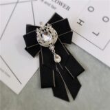 Женский галстук-бабочка KROAESHA красная/синяя