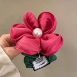 Резинки для волос с цветами