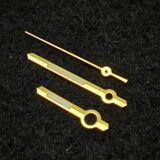 Стрелки часов серебряные золотые зеленые светящиеся для механизмов 46941 46943