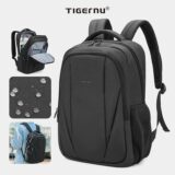 Tigernu мужские рюкзаки сумки водонепроницаемые сумки для школы рюкзак мужской деловой рюкзак USB школьные сумки дорожный рюкзак рюкзаки