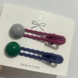 2 шт. детские заколки для волос ZUXMINL пластик