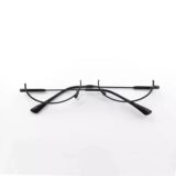 Металлические полуоправы для очков Y2K