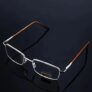 Очки для чтения, сверхлегкие металлические квадратные очки для дальнозоркости для мужчин и женщин, защита глаз для зрения плюс, легкие читатели