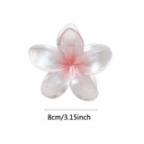 Заколка-краб BASICGOLDYAO пластиковая цветочная