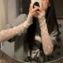 Кружевной солнцезащитный рукав из микрофибры и вискозы C018