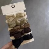 5 шт., резинки для волос из полиэстера