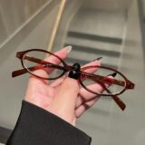 Женские очки Y2K красные зелёные