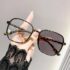 Vintage Special-Shaped Sunglasses Women Men Square Sun Glasses Female Retro Polygon Oculos De Sol for Male Eyeglass Eyewear