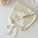 SAFENH Винтажный нейлоновый шарф-ободок с цветами для женщин