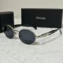 Prada style copy1:1 новые винтажные солнцезащитные очки премиум-класса с овальной оправой, трендовые солнцезащитные очки для путешествий на открытом воздухе, сто очков