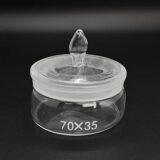 Стеклянная чашка для масла DQG 60×30 мм