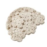 Женская хлопковая кепка-берет с цветами