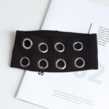 Эластичная повязка на голову в стиле панк