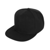 Акриловая бейсболка Snapback черная