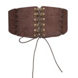 Женский широкий пояс-корсет из полиэстера