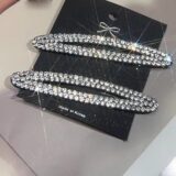 Женские заколки со стразами