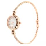 MOONBIFFY Ретро женские кварцевые часы