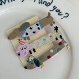 Шпилька для волос милая собака